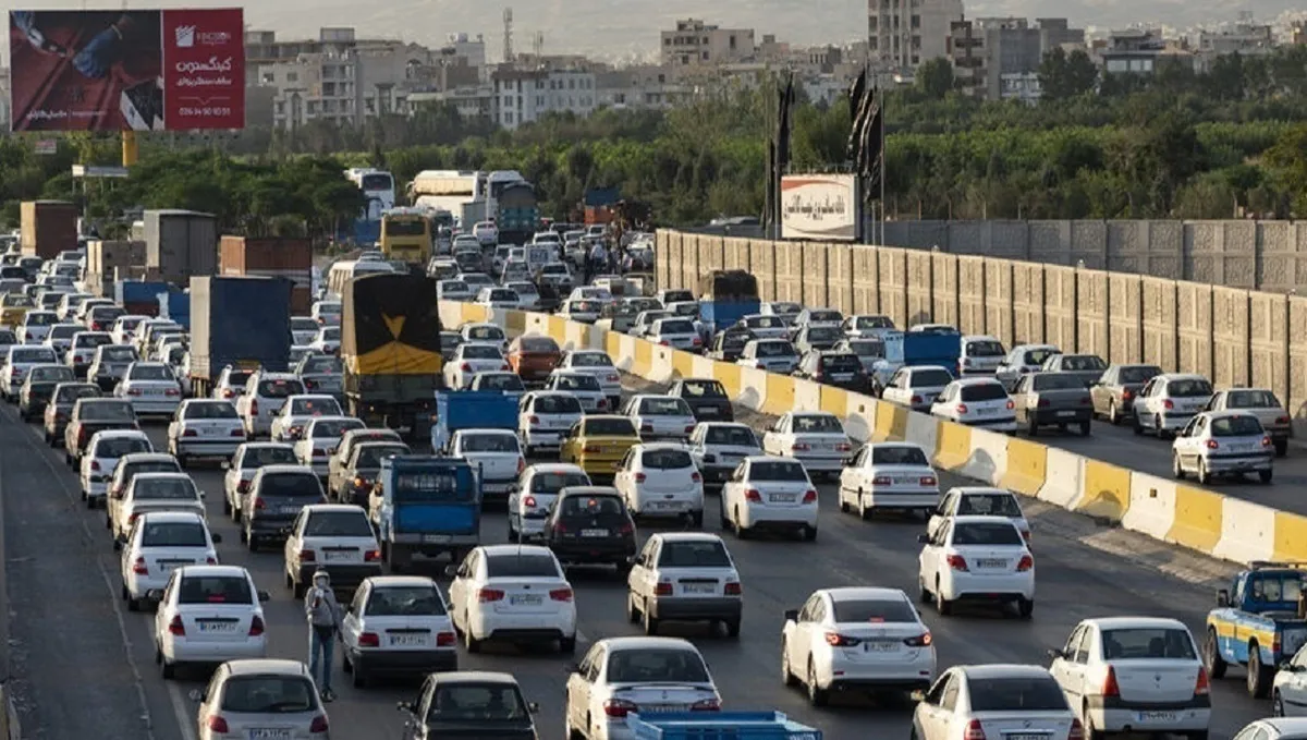 محور‌های ورودی تهران قفل شد