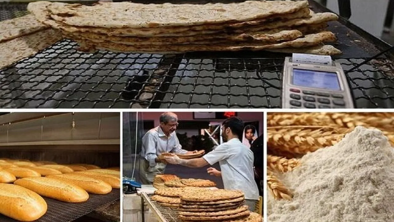 ذخایر آرد به اندازه کافی برای نانوایی‌ها موجود است