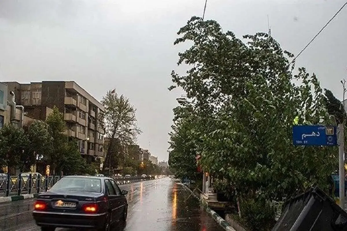 هشدار فرمانداری تهران درمورد وزش باد شدید و رگبار پایتخت