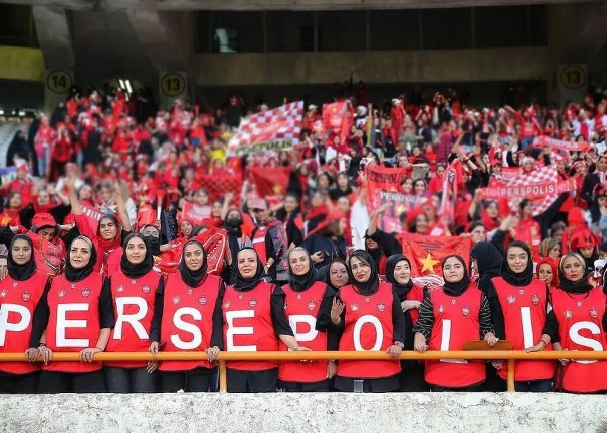 بلیت فروشی پرسپولیس-استقلال خوزستان برای زنان با نصف قیمت