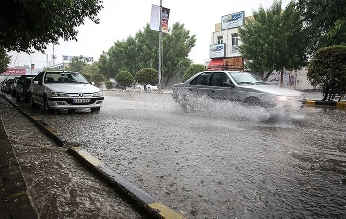 هشدار نارنجی بارش‌های سیل‌آسا در ۵ استان