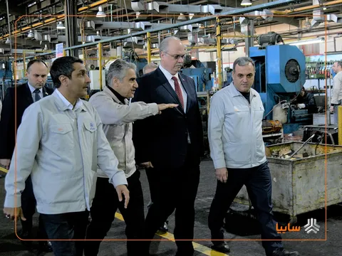 بازدید سفیر جمهوری بلاروس در ایران از گروه خودروسازی سایپا