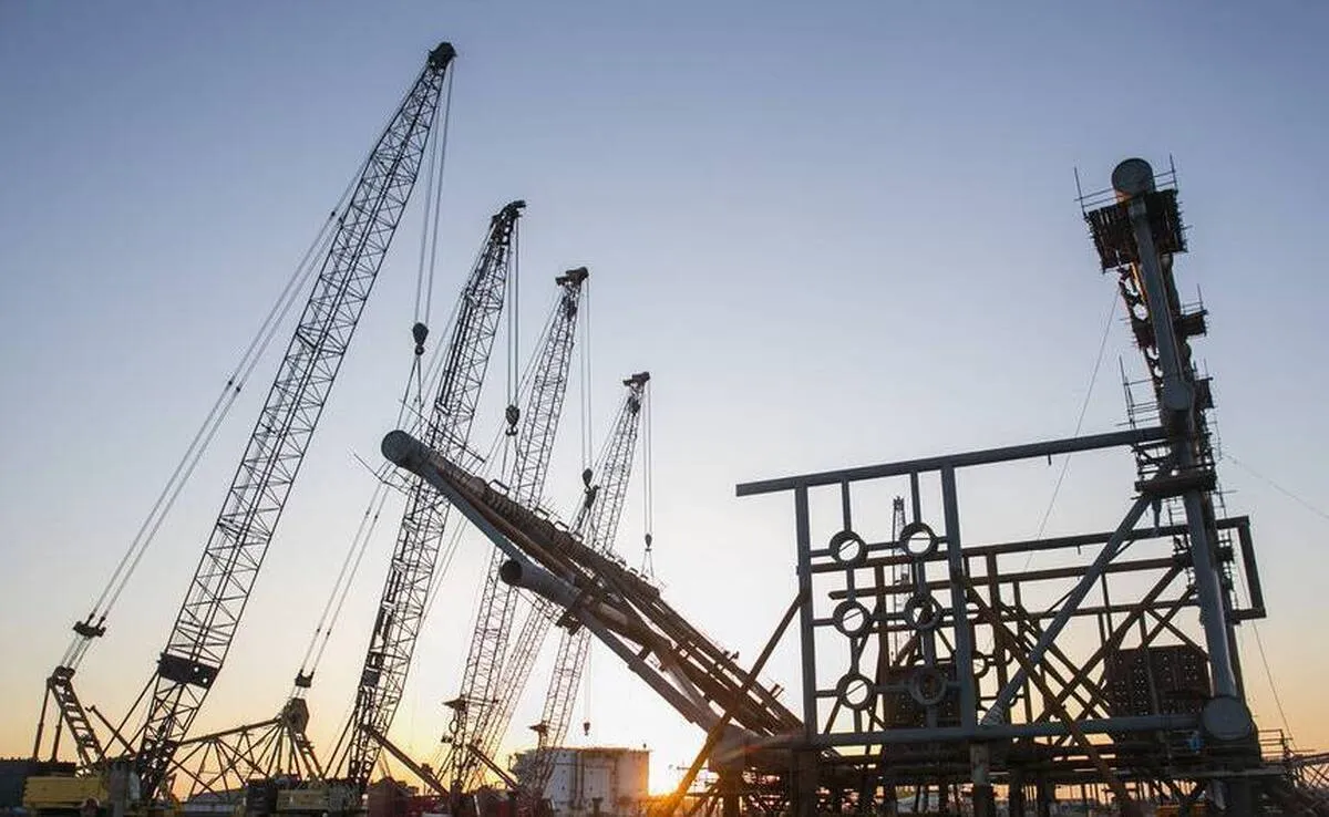 پیشرفت ۹۳ درصدی ساخت جکت میدان گازی فرزاد بی