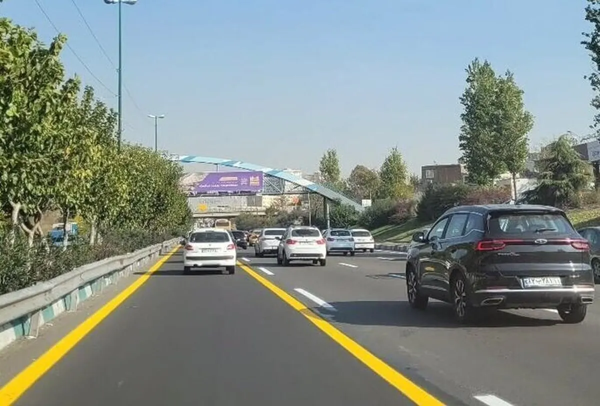 ترافیک روان در اکثر معابر و بزرگراه‌های پایتخت