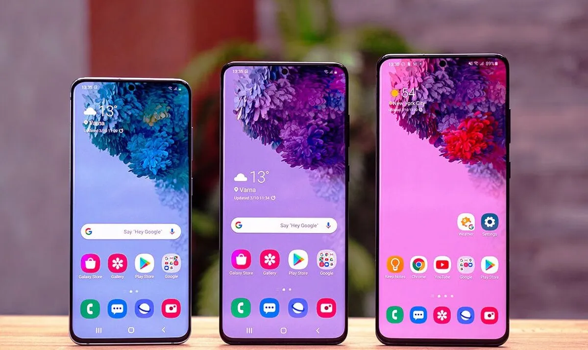 جدول قیمت گوشی سامسونگ امروز پنجشنبه ۱۰ مهر ۱۴۰۴