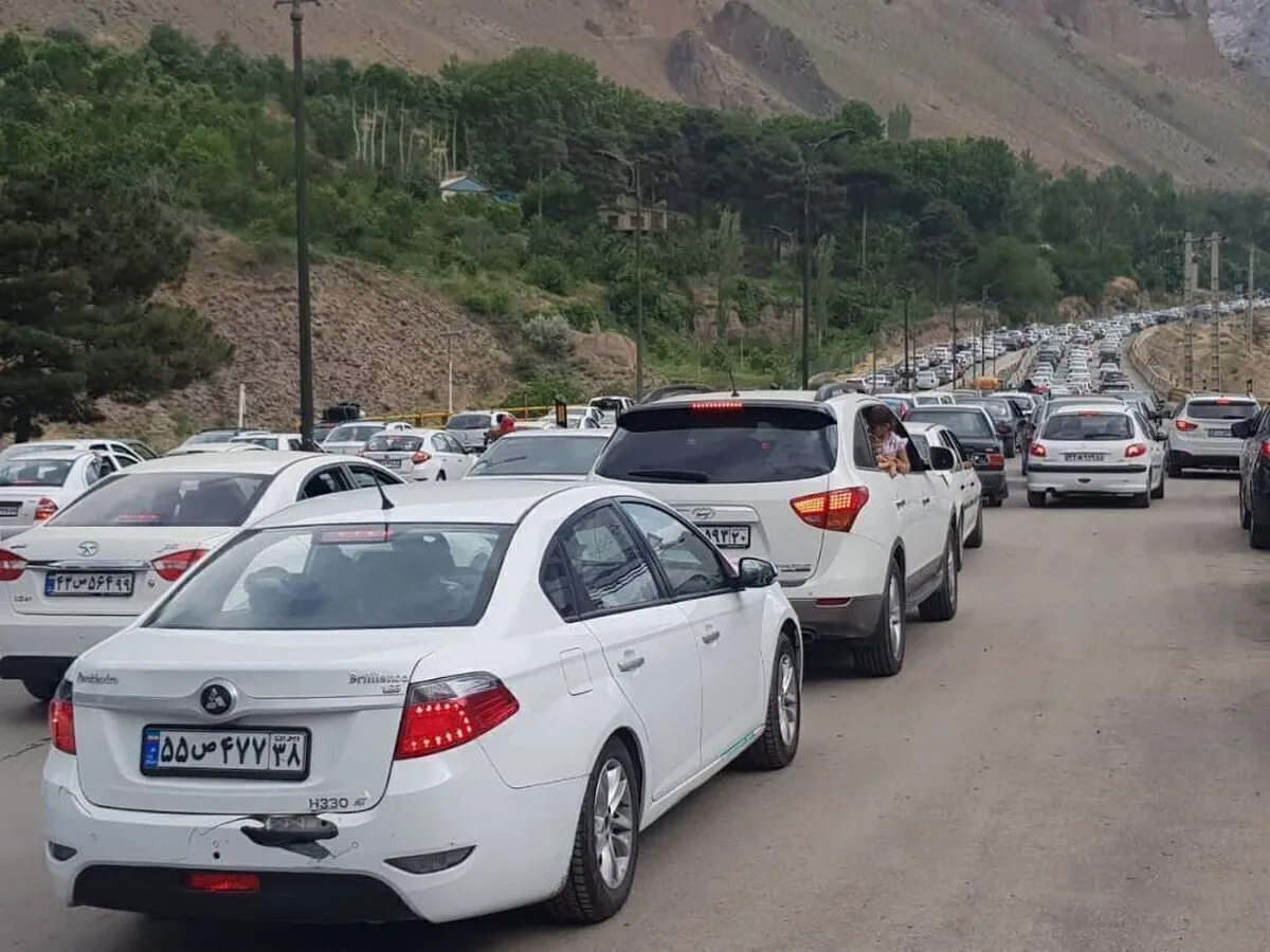 وضعیت تردد در جاده‌های کشور امروز ۳ تیر ۱۴۰۴