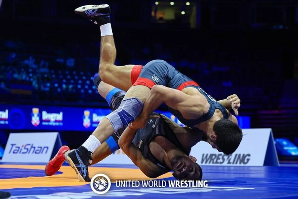 نتایج کشتی رحمان عموزاد امروز