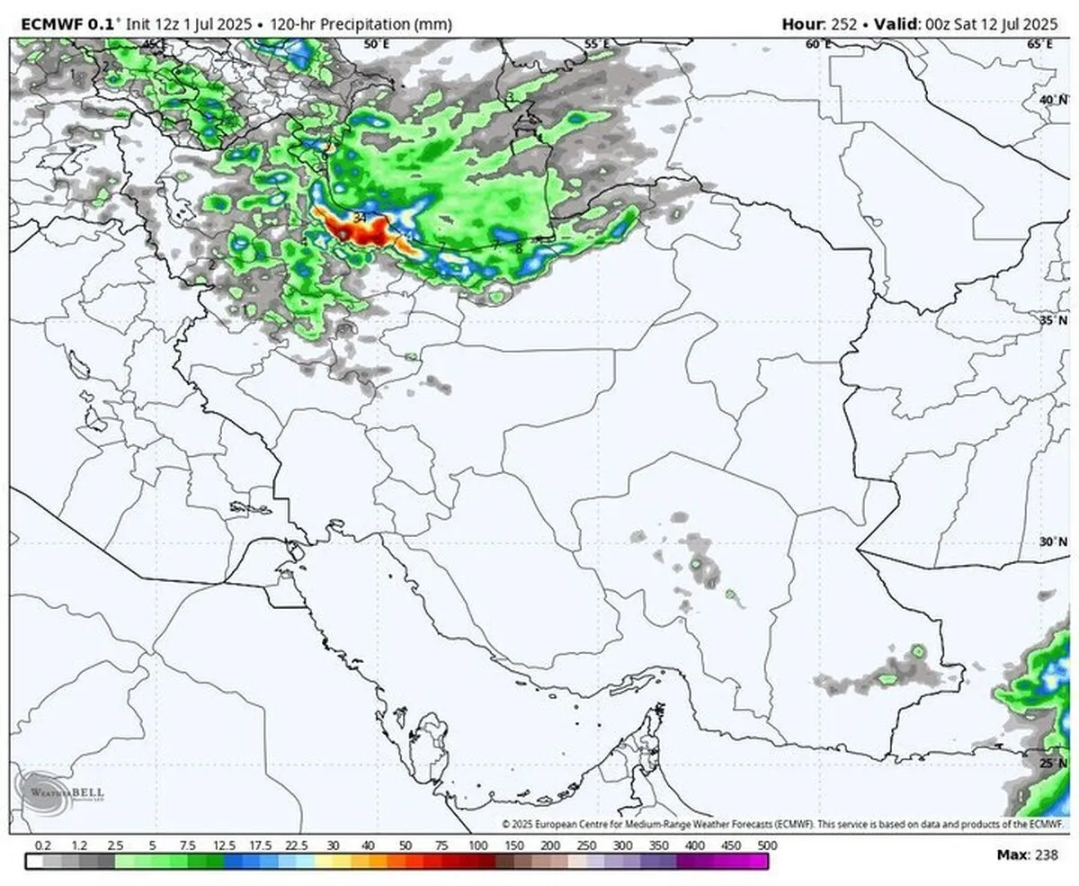 هشدار هواشناسی درباره طغیان رودخانه‌ها و گرمای شدید