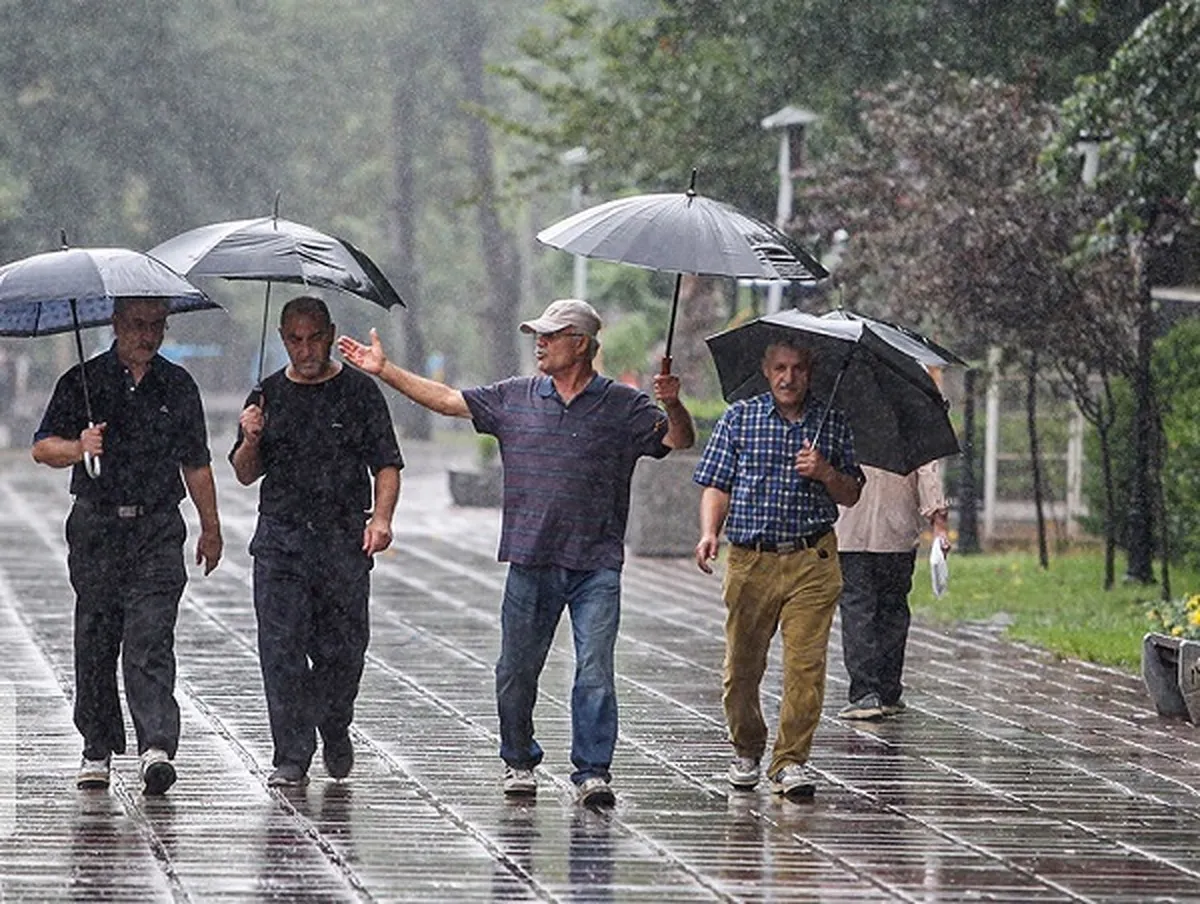 گزارش هواشناسی/ رگبار و رعد و برق در ۳ استان و گسترش بارش ها به نوار شمالی