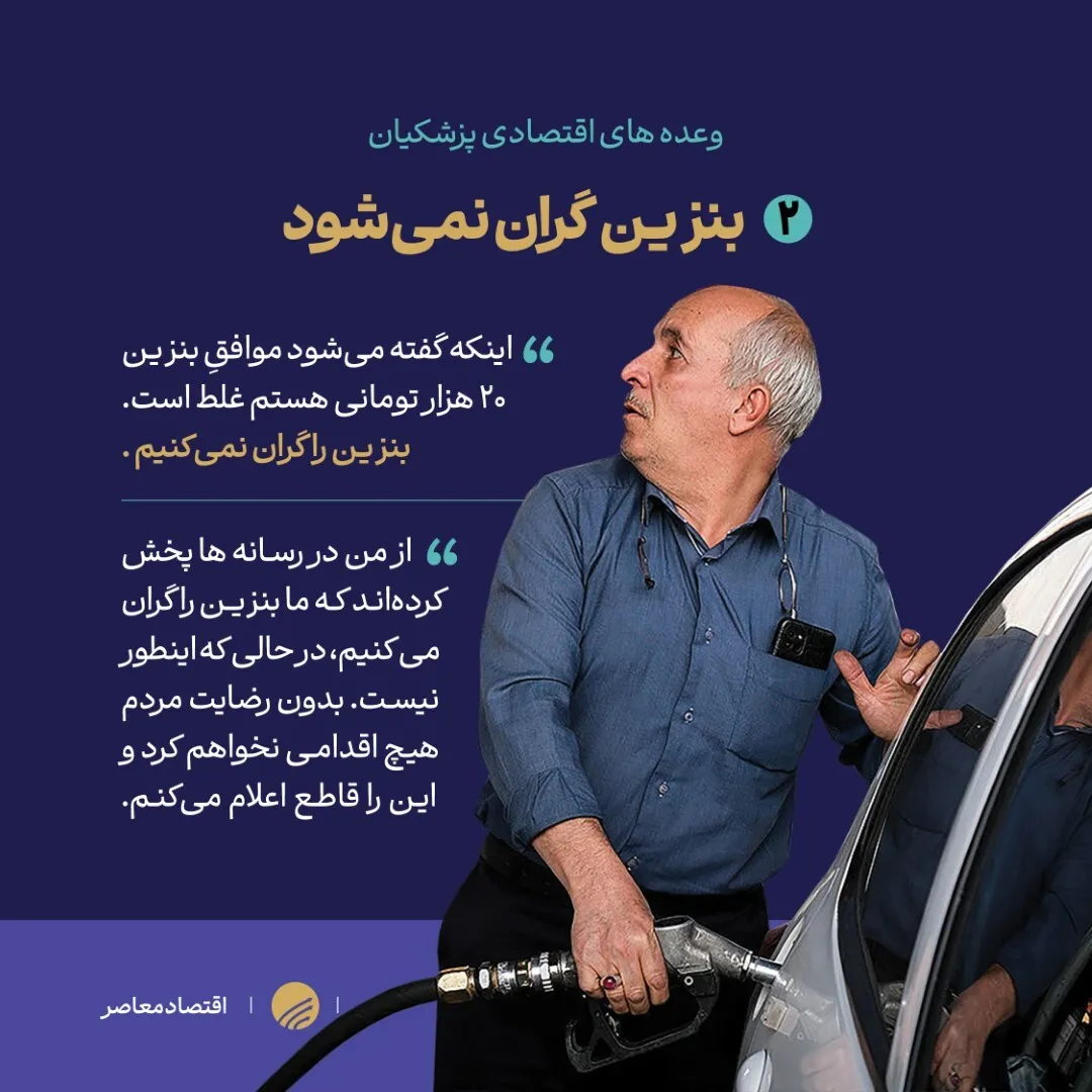 مهمترین وعده‌های مسعود پزشکیان