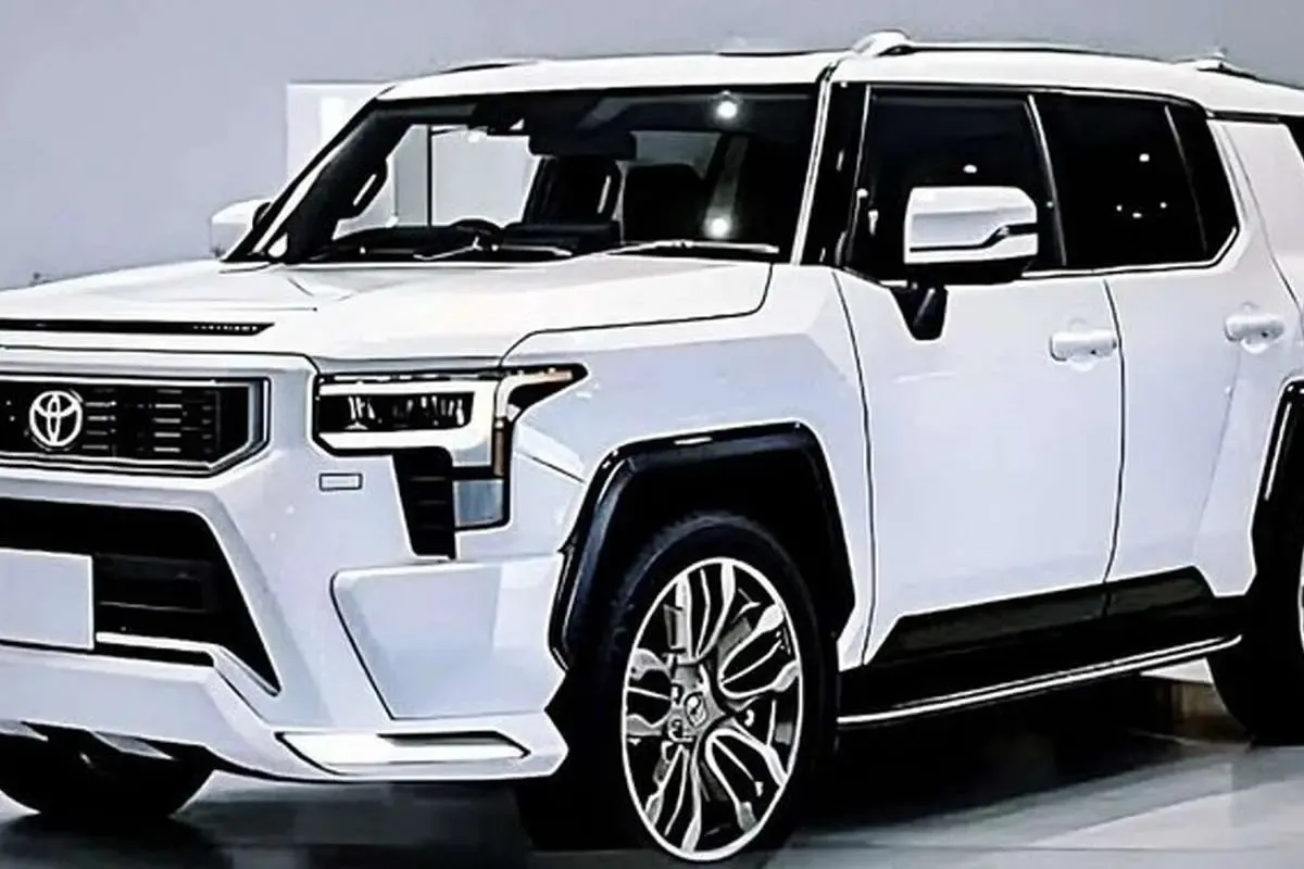 این تویوتا لندکروزر واقعی است؟