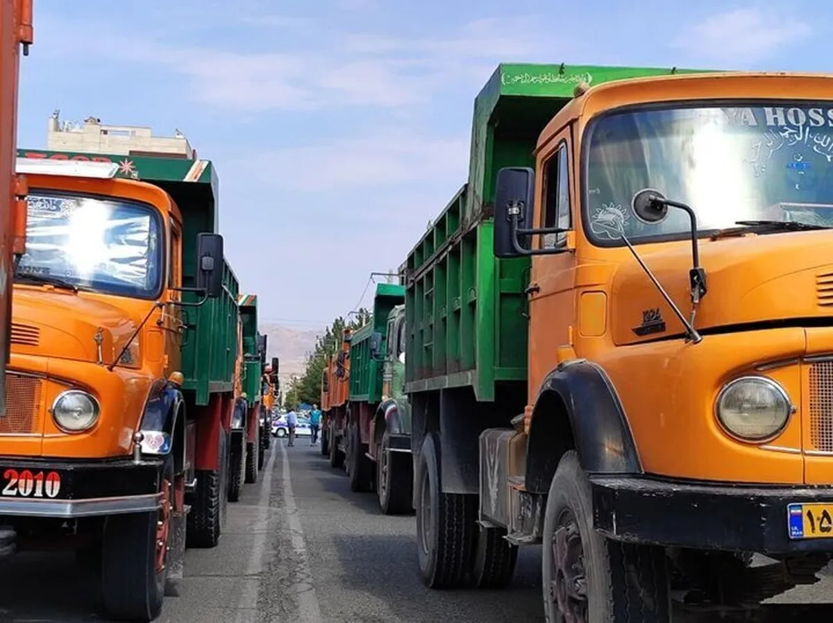 انجمن کامیون‌دارها: کامیون‌ها بی‌وقفه در حال حمل کالا هستند