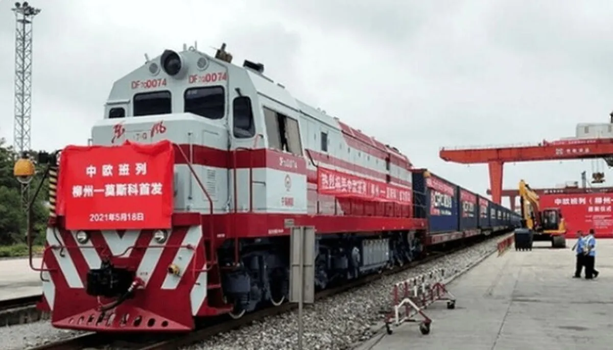 ورود قطارهای چینی به ایران ۶ برابر شد