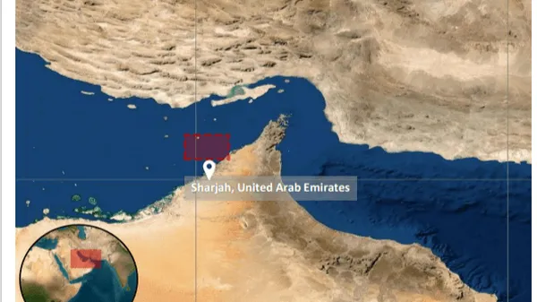 یک کشتی فله‌بر در آب‌های امارات منفجر شد