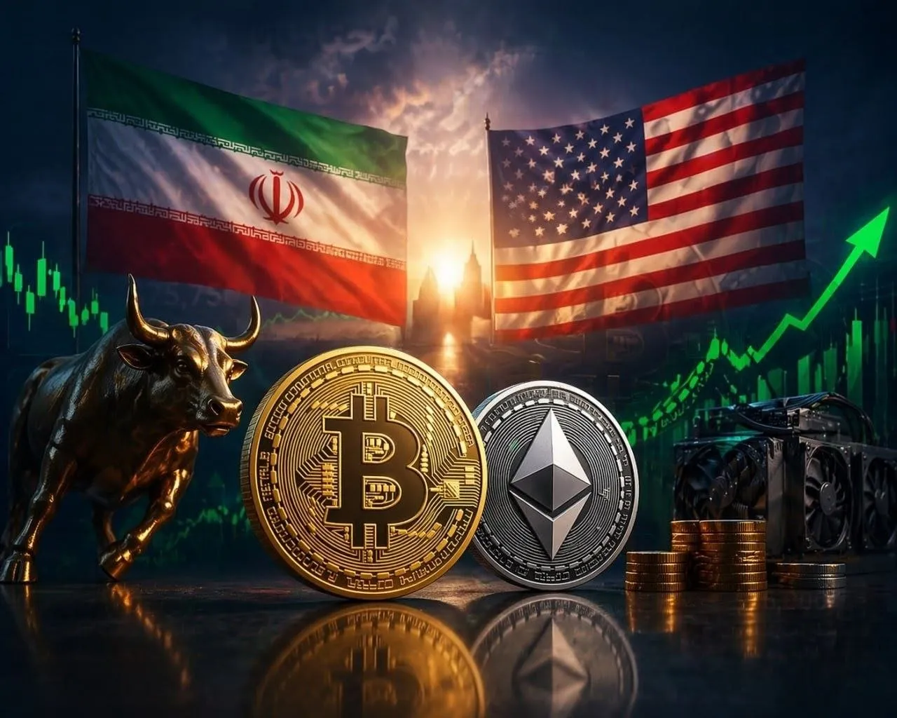 قیمت بیت‌کوین و اتریوم امروز پنجشنبه ۳ اردیبهشت ۱۴۰۴