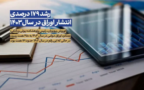 رشد اوراق دولتی  به ۴۵۰ همت در ۱۴۰۳