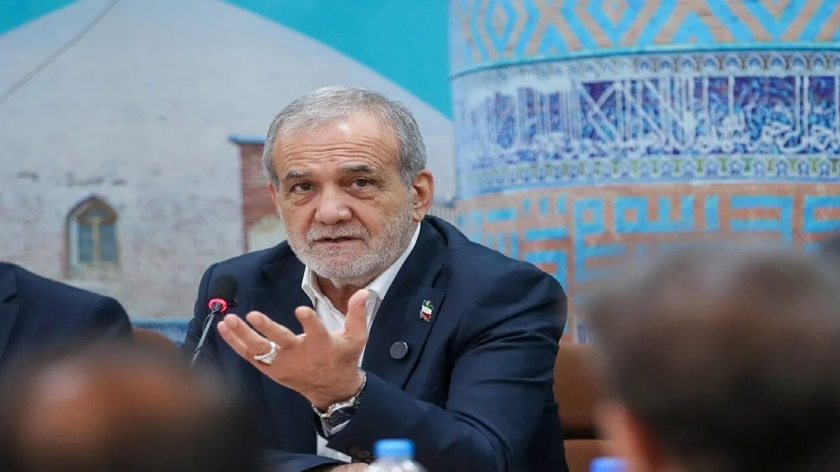 پزشکیان: هیچ قدرتی نمی‌تواند ما را به تسلیم وا دارد