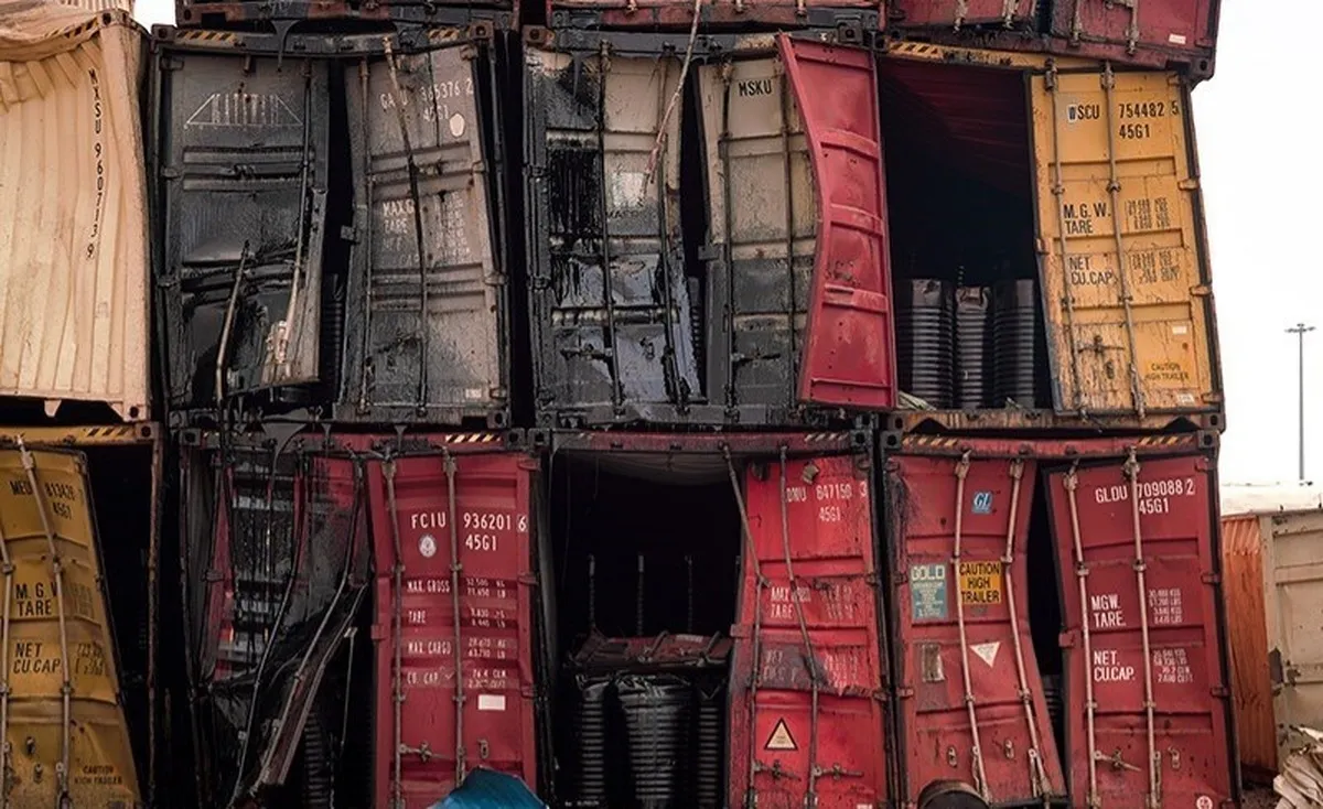 آیا ۲۰۰هزار تن برنج در بندر شهیدرجایی سوخت؟