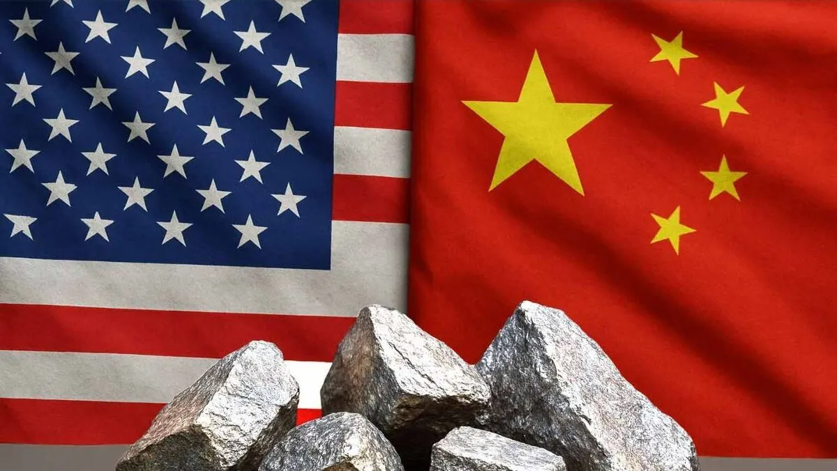 تهاجم چین به آمریکا در جنگ تجاری با به‌کارگیری فلزات خاکی نادر