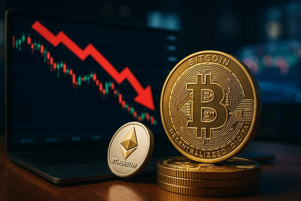 بیت‌کوین و اتریوم در مسیر اصلاح؛ بازار رمزارز‌ها در انتظار تصمیم فدرال رزرو