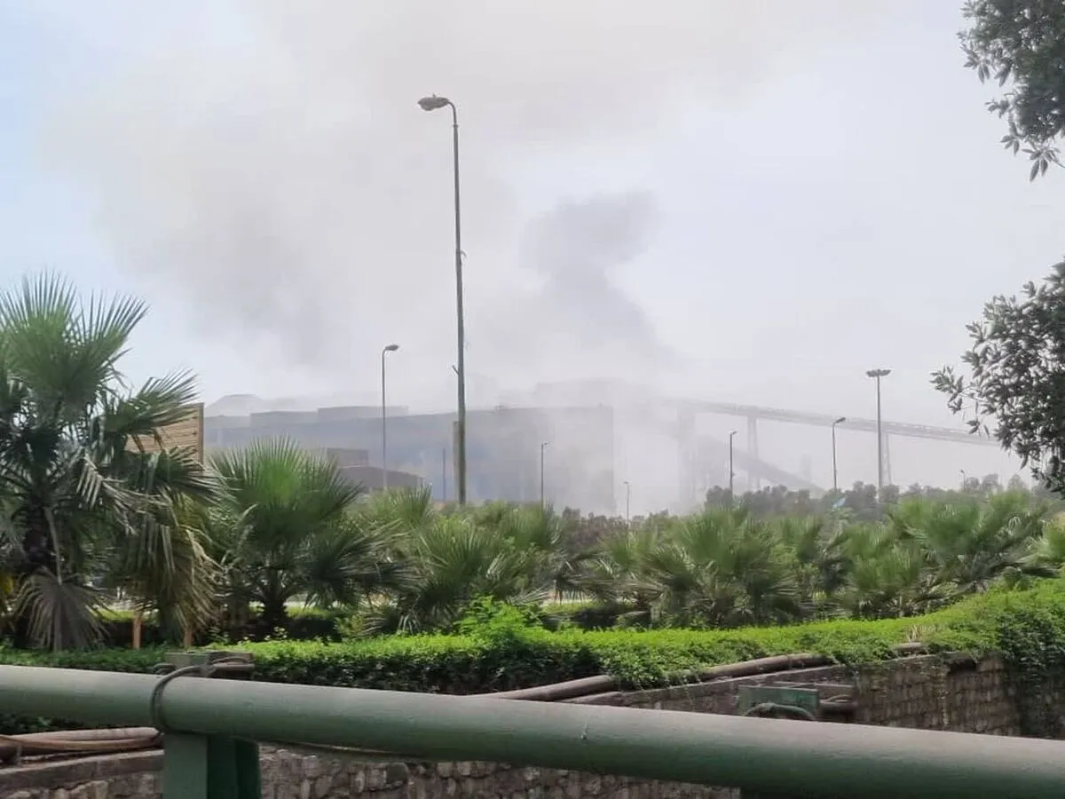 توضیحات گمرک درباره منشا انفجار در بندر شهید رجایی بندرعباس