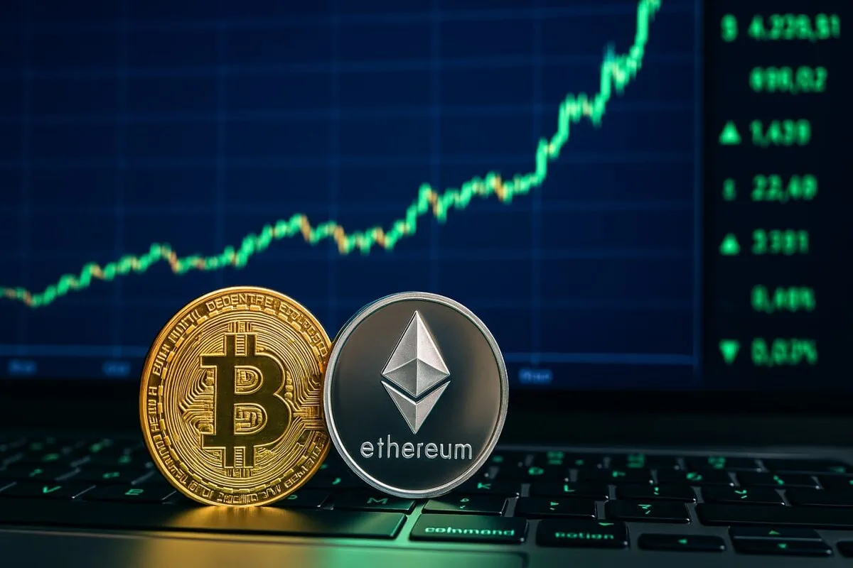 رشد چشمگیر بیت‌کوین و اتریوم؛ سبزپوشی بازار رمزارز‌ها تحت تاثیر اخبار سیاسی