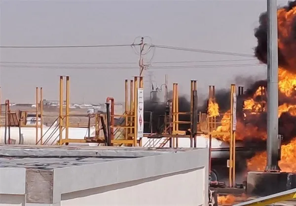 توضیحات گمرک ایران در خصوص آتش گرفتن ۴ تانکر سوخت در مرز دوغارون