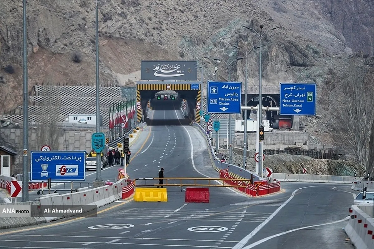 پیشرفت فیزیکی ۸۹.۵ درصدی منطقه ۲ آزادراه تهران-شمال