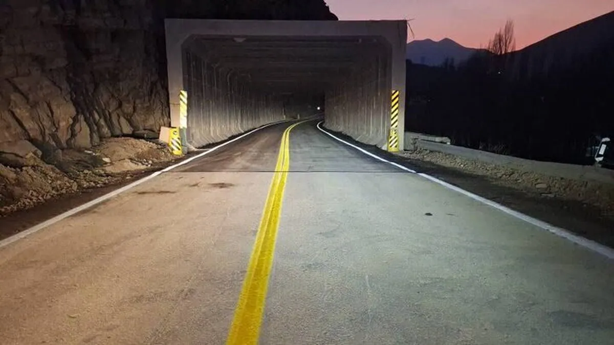 تردد روان درمحورهای شمالی؛ انسداد مقطعی محور چالوس به دلیل عملیات راهداری