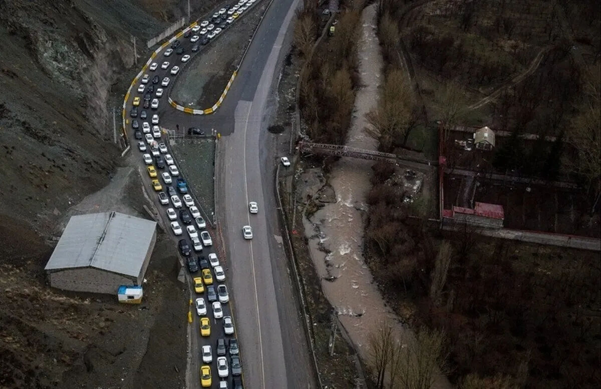 جاده چالوس یک‌طرفه می‌شود