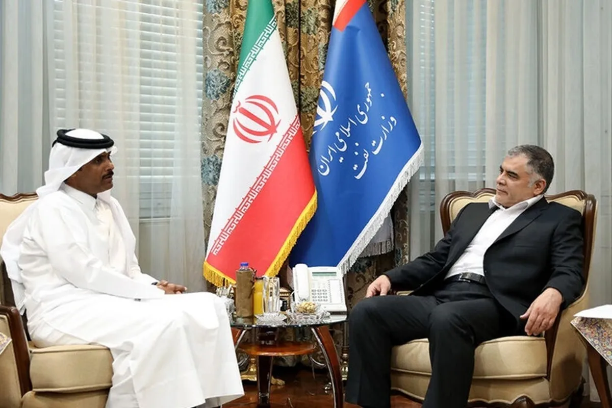 وزیر نفت با سفیر قطر در ایران دیدار کرد