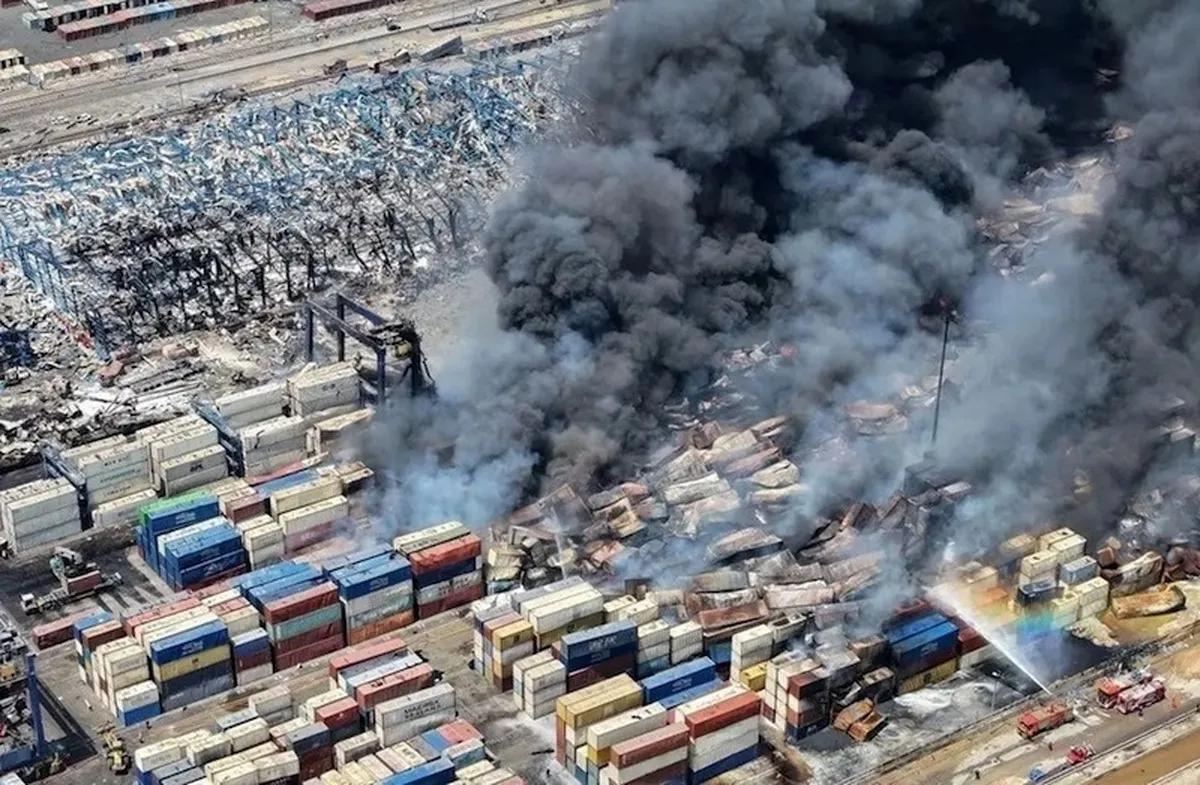 آغاز جبران خسارت کانتینر‌های آسیب‌دیده در حادثه بندر شهید رجایی