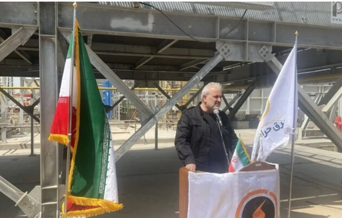 افتتاح واحد حرارتی بومی ۴۲ مگاواتی در نیروگاه ری