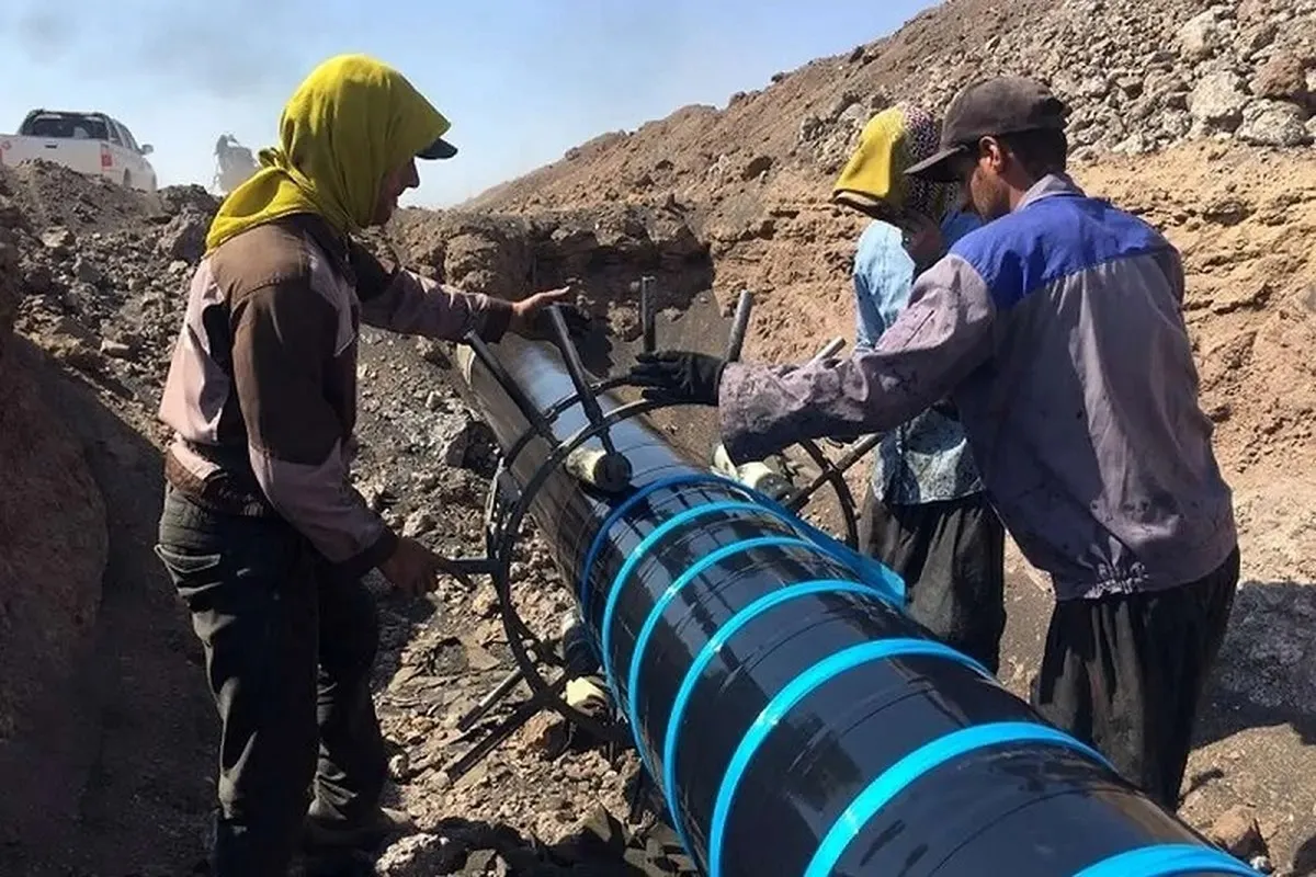 خط لوله انتقال گاز در بجنورد دچار حادثه شد