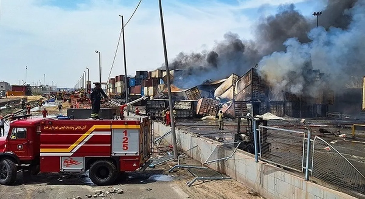 اطلاعیه سامانه جامع تجارت پس از حادثه گمرک بندرعباس