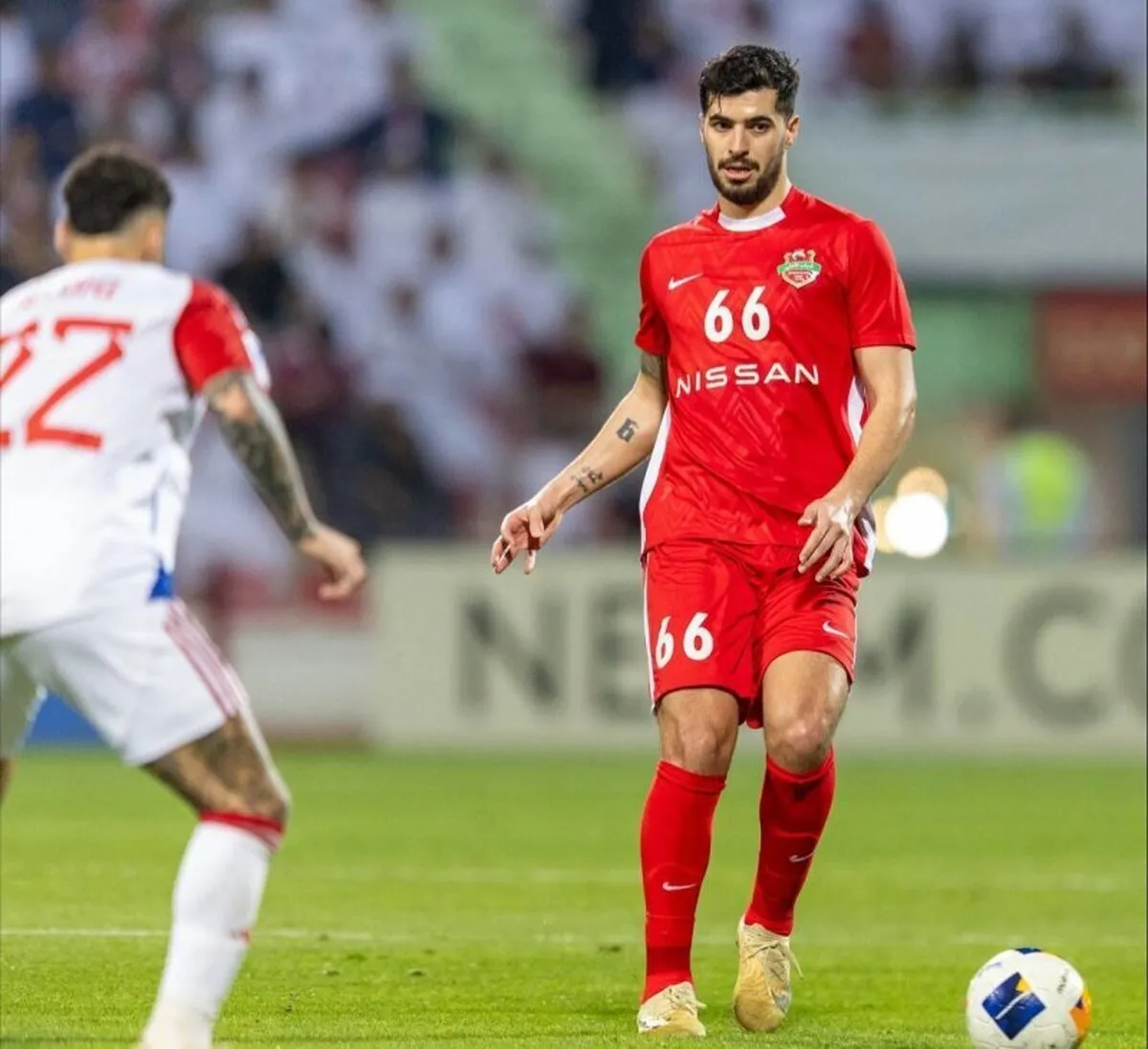 سعید عزت‌اللهی بهترین بازیکن امارات شد