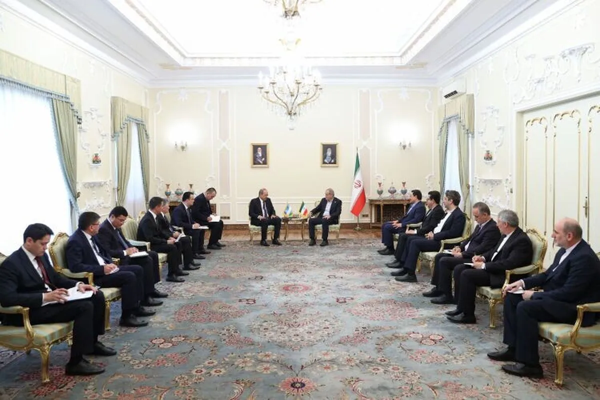 پزشکیان:تعمیق مناسبات ایران و ازبکستان، می‌توان ثبات بیشتر را برای منطقه به ارمغان آورد