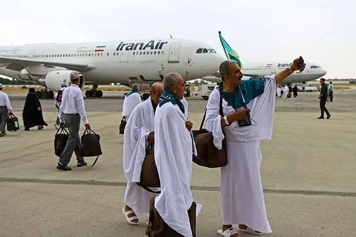 نخستین اعزام زائران حج تمتع به فرودگاه طائف