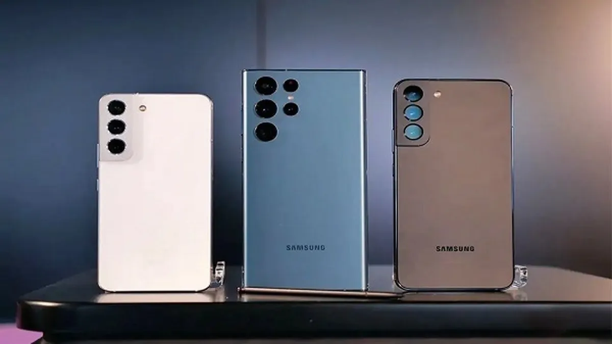 جدول قیمت گوشی سامسونگ امروز دوشنبه ۲۲ دی ۱۴۰۴