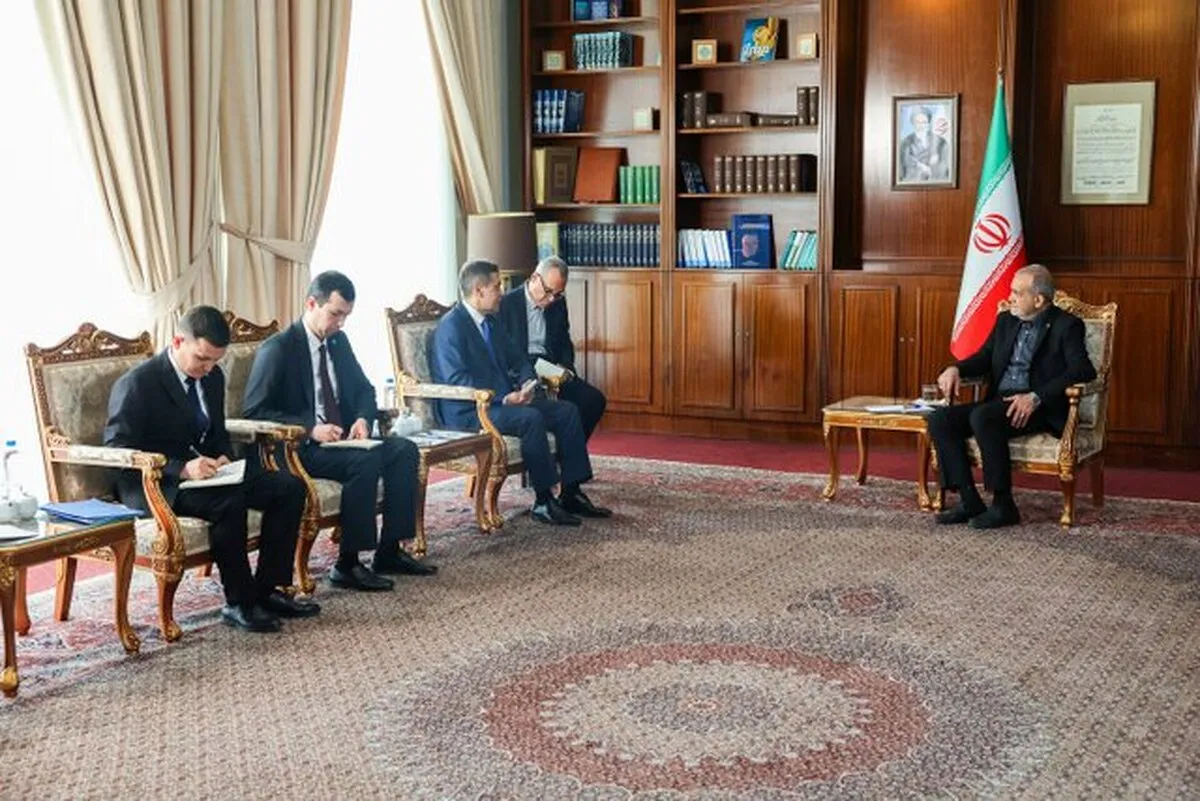 پزشکیان: نهاد مالی شانگهای پشتوانه‌ای موثر برای پیشبرد برنامه‌های مشترک اعضا فراهم می‌آورد