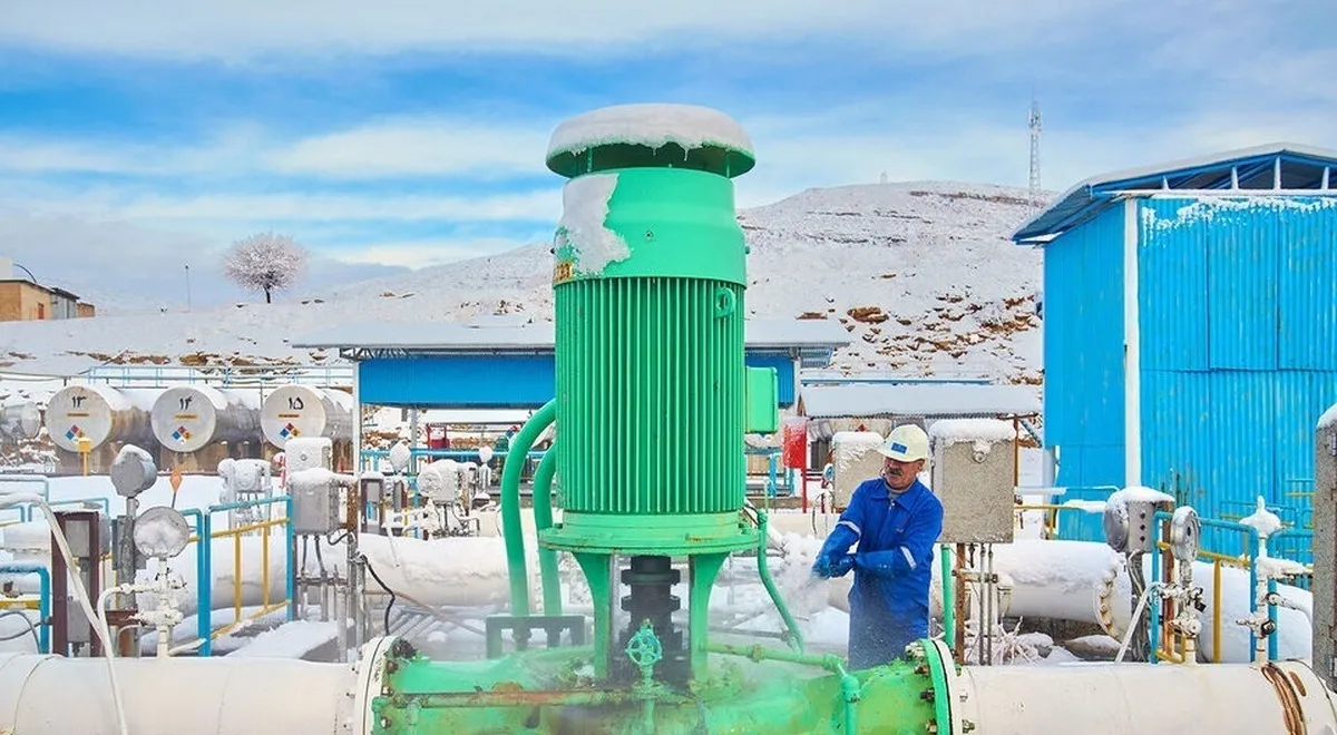 پایداری شبکه گاز در اوج مصرف