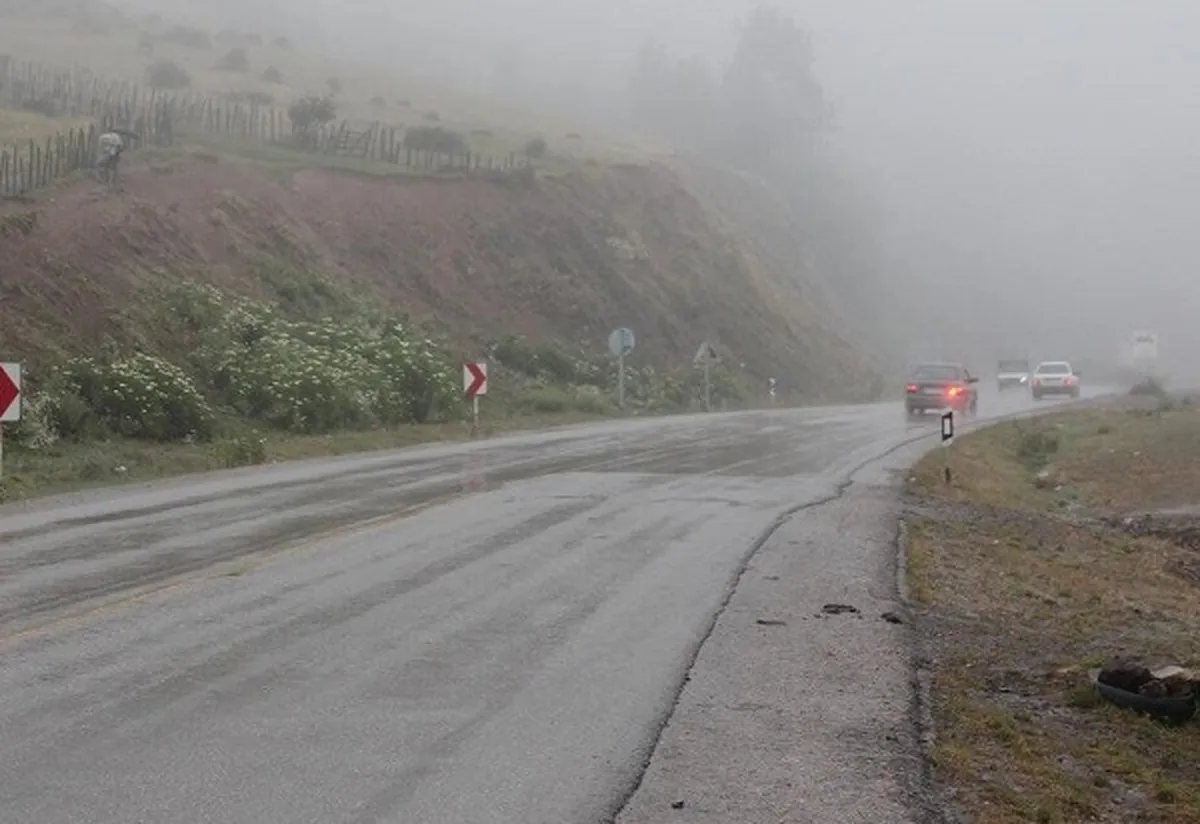 وضعیت تردد در جاده‌های کشور امروز ۷ آذر ۱۴۰۳