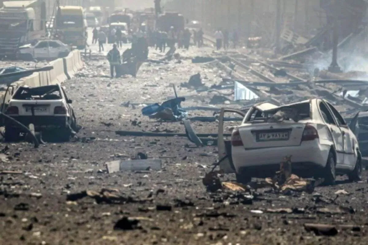 افشای میزان خسارت محوطه منفجرشده بندر شهید رجایی