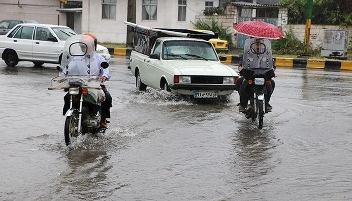 گزارش هواشناسی/ رگبار باران و رعد و برق در ۱۵ استان