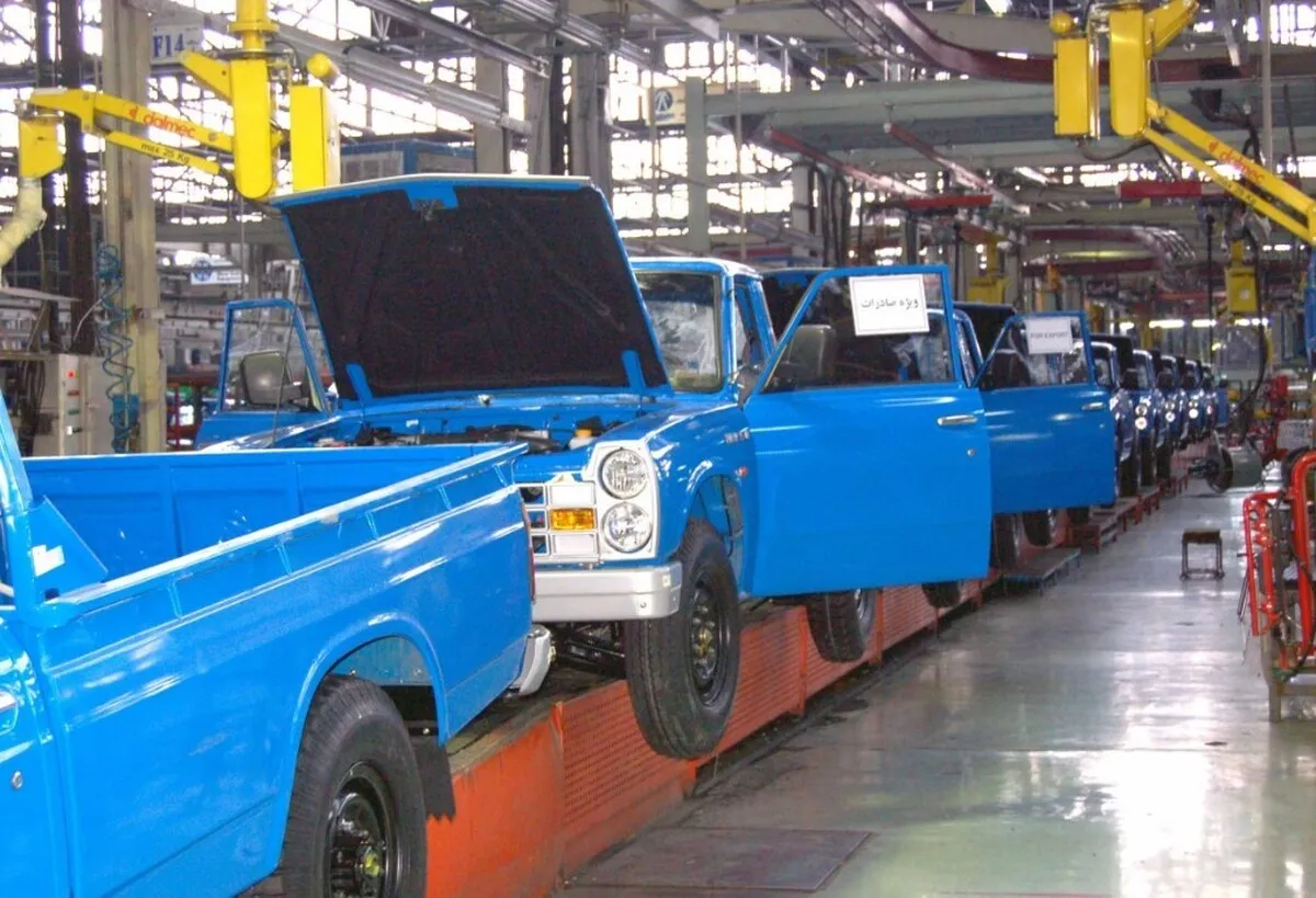 تولید نیسان آبی از مردادماه متوقف شد