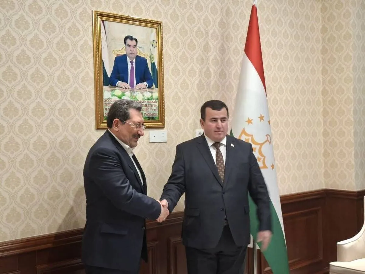 تولید ایران و تاجیکستان با ایجاد شهرک های صنعتی مشترک توسعه یابد